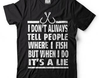 Funny Fishing T-Shirt, Fisherman Gift Tee