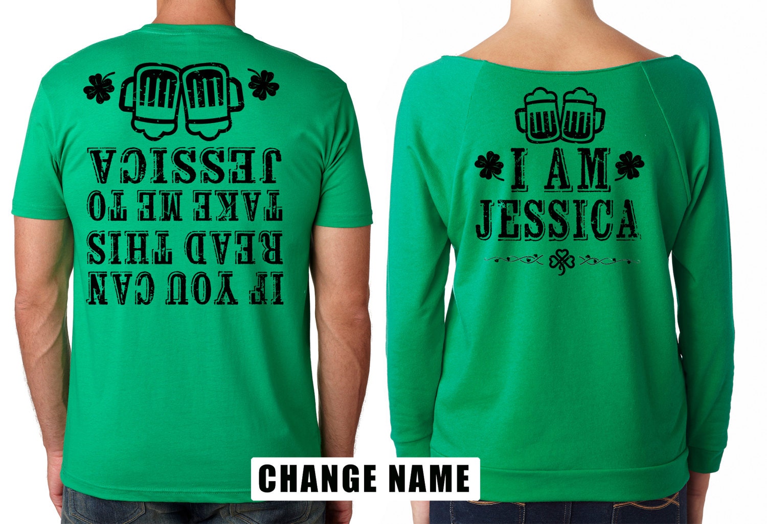 cute couples st pattys day shirts