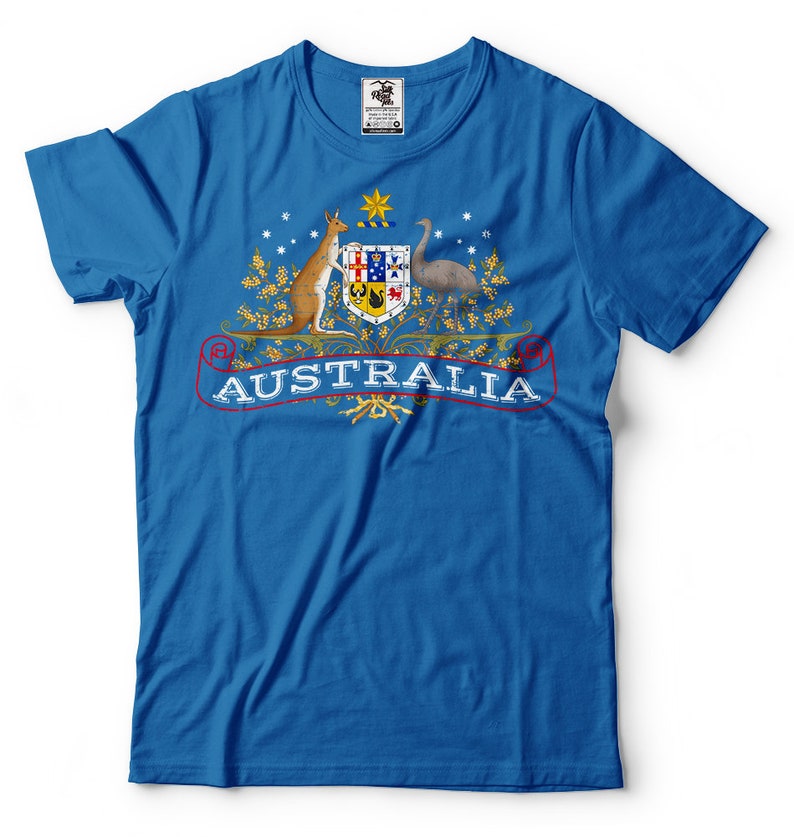 Australia Tshirt Proud Australian Ozzie Tee Shirt Mens Unisex Etsy India