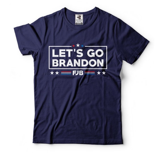 Lets Go Brandon FJB Trump 2024 T-shirt Donald Trump for President  Republican Party Mens Shirt 