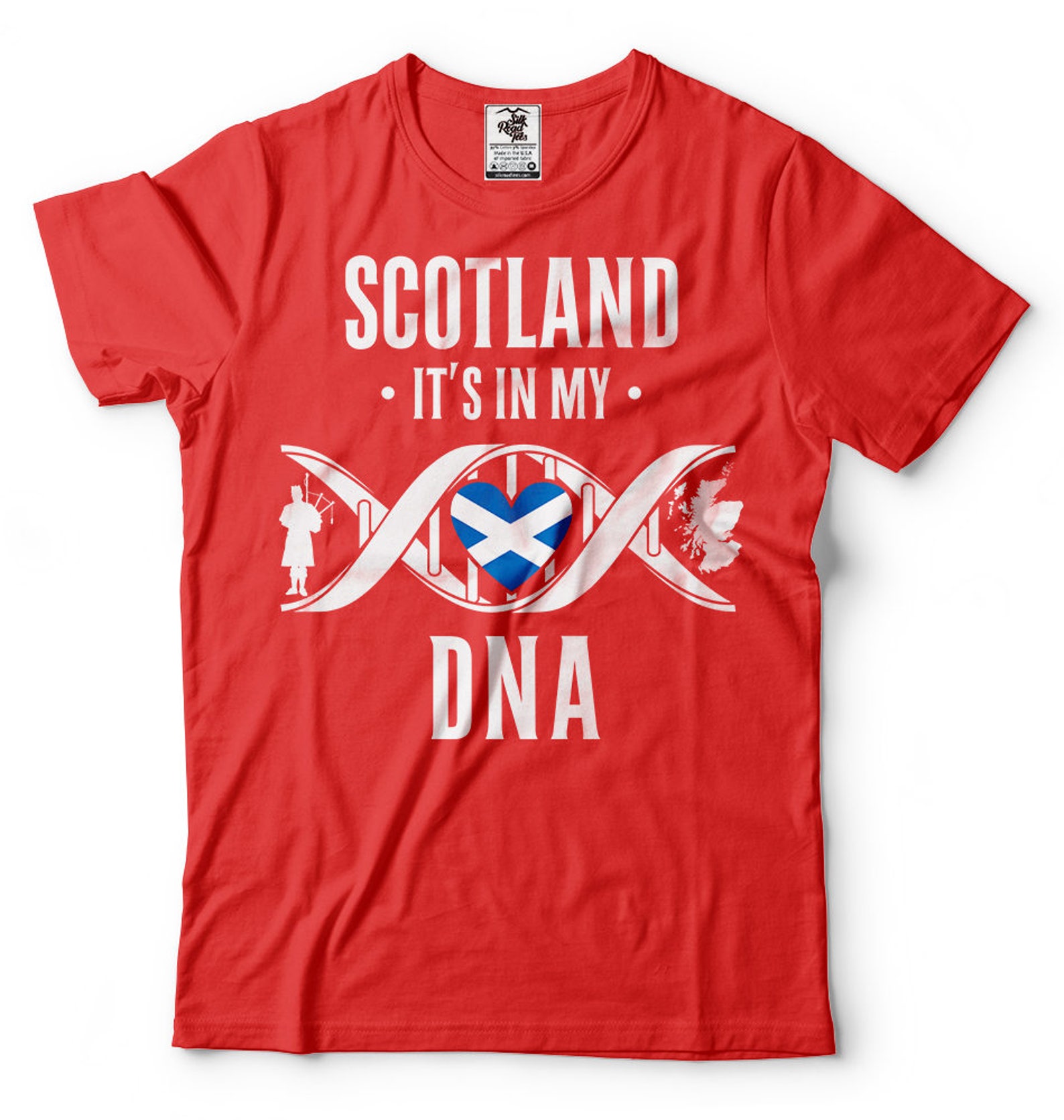 Scotland Tshirt Scottish heritage Tee Shirt Scotland Tee Etsy
