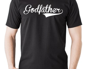 Godfather T-shirt Baptism Tee Christening Tee