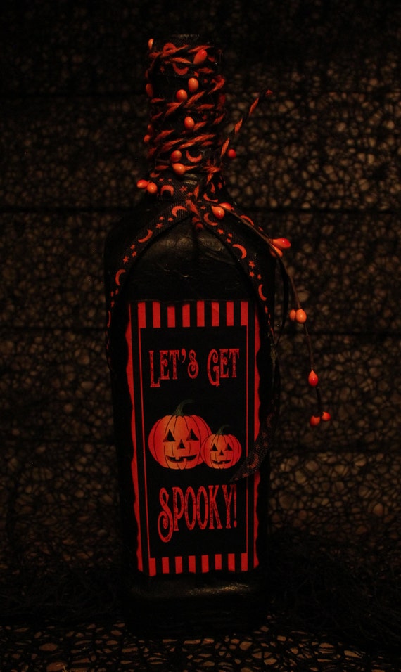 Retro Halloween Decor Let S Get Spooky Halloween Etsy