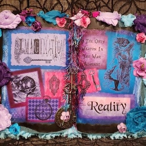 Alice in Wonderland Inspired Home Decor, Alice in Wonderland Book, Alice in Wonderland Room, Alice in Wonderland Party, Unique Decor, Alice