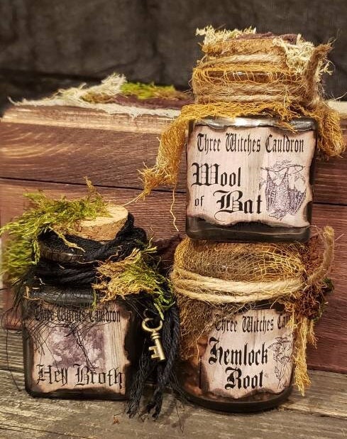 Witch's Traveling Kit Three Witches Cauldron Brews | Etsy