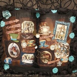 Alice in Wonderland Inspired Home Decor, Alice in Wonderland Book, Alice in Wonderland Room, Alice in Wonderland Party, Unique Decor, Alice