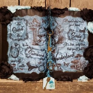 Alice in Wonderland Inspired Home Decor, Alice in Wonderland Book, Alice in Wonderland Room, Alice in Wonderland Party, Unique Decor