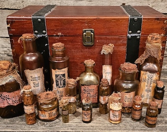 Vampire Hunter Kit Replica: Antique Halloween Decor