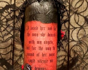 Addams Family Love Quote, Morticia and Gomez, Valentine's Day, Goth Wedding, Dark Valentine, Valloween, Dark Wedding, Gift for Lovers