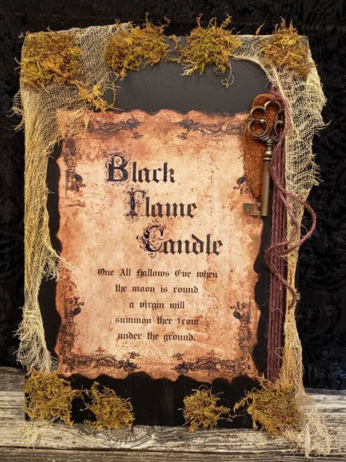 Black Flame Candle Spell Printable Printable World Holiday