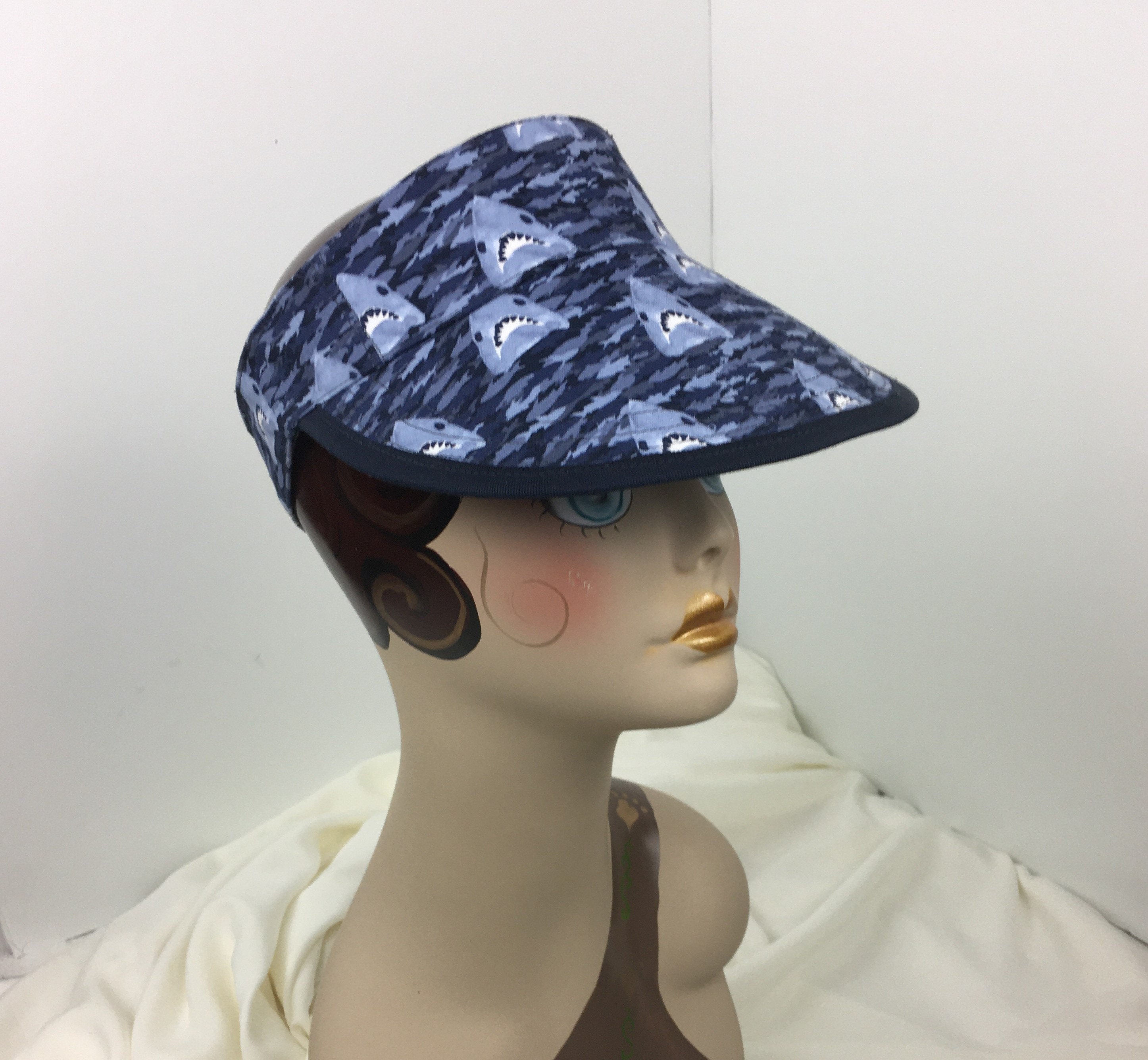 Handmade Cotton Sun Visor, Hat Sun, Golf Hat