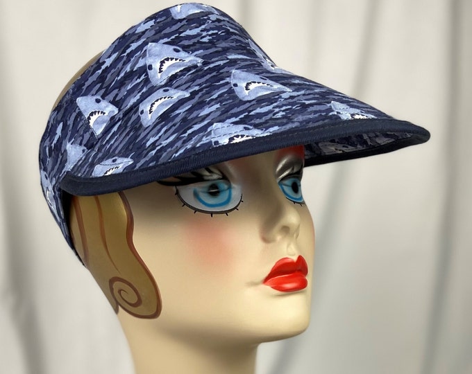 Featured listing image: Handmade Cotton Sun Visor, Hat Sun, Golf Hat