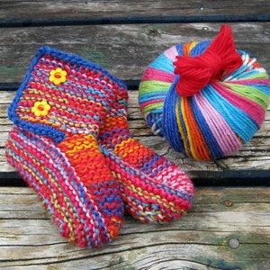 Cosy Mini Snuggle Boots Childrens XS, S, M (gardez ces petons au chaud) Fichier PDF uniquement !