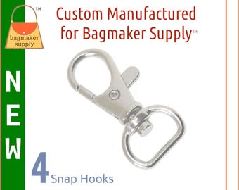 Swivel Snap Hooks Flat Profile: 1 1/2 Swivel Snap Hooks Flat Profile: 1 1/2
