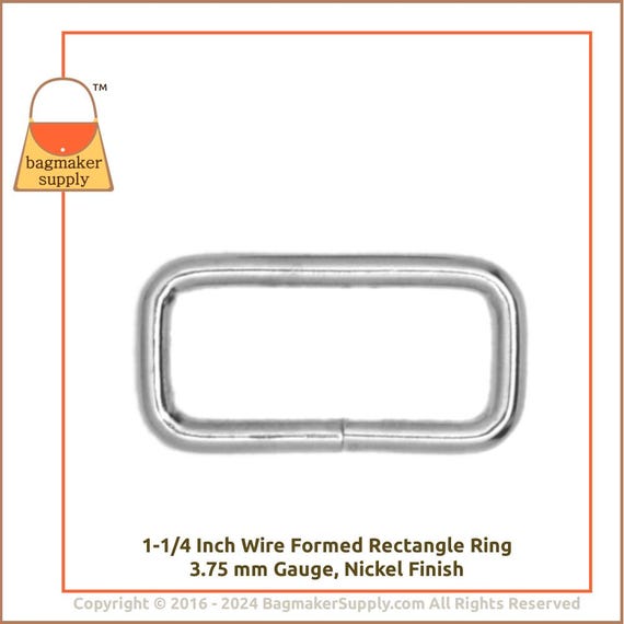 Rectangular Rings 1 1/4 Rectangular Rings 1 1/4