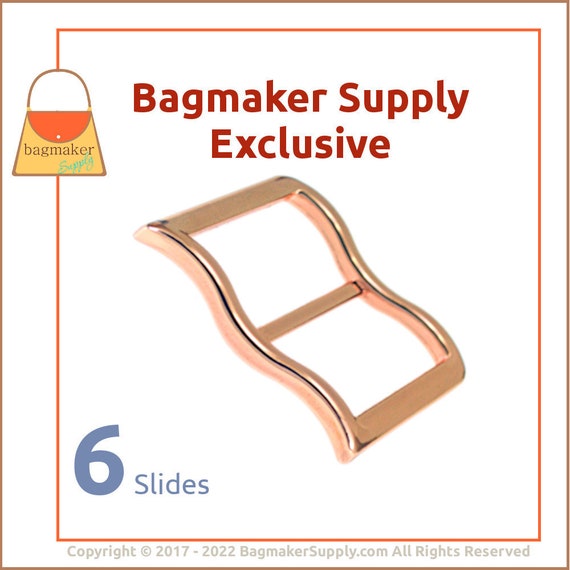 Wide Mouth Strap Sliders - (Extra Wide) For thicker straps (2 Pieces) - 1 1/2 Wide Mouth Strap Sliders - (Extra Wide) For thicker straps (2 Pieces) - 1 1/2