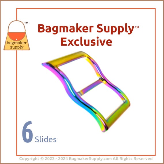 Flat Strap SLIDERS (2 Pack) - 1 Flat Strap SLIDERS (2 Pack) - 1