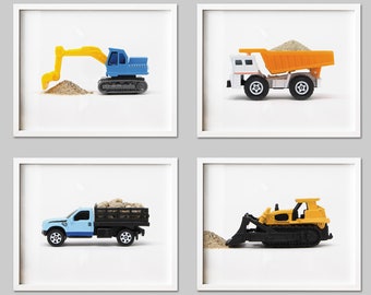 Construction Toy Artwork Set DIGITAL DOWNLOAD | 8x10 and 11x14