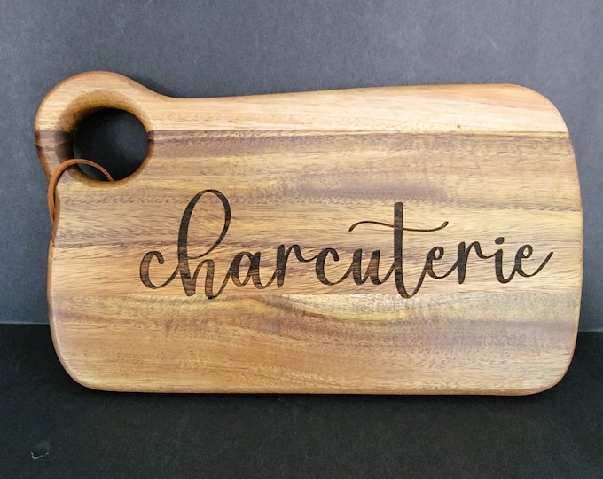 Charcuterie Engraved Serving Board