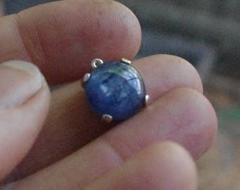 Ciondolo In Argento Con Topazio Blu 81,50 Carati, Taglio Trilione – Gioiello Artigianale Unstoppablegems