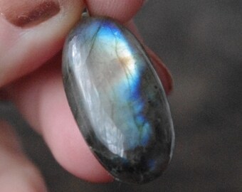 Labradorite naturelle sur caution en argent sterling