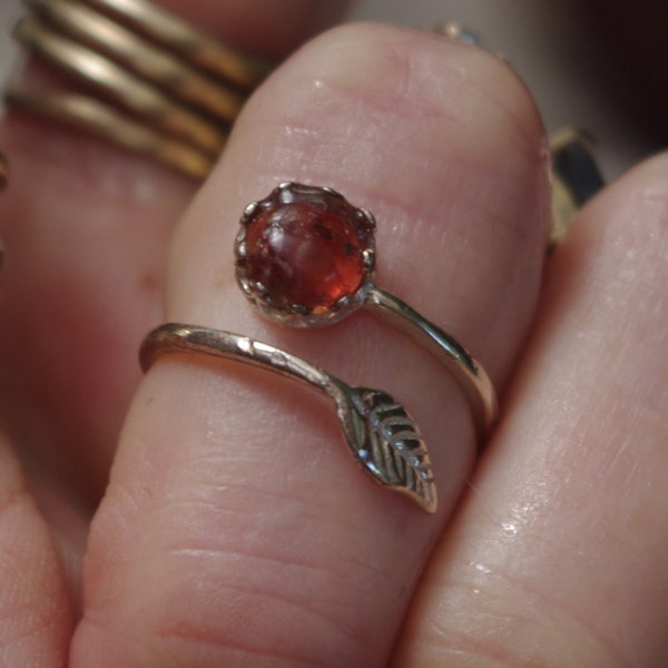 Natural Spinel in Sterling Silver RIng