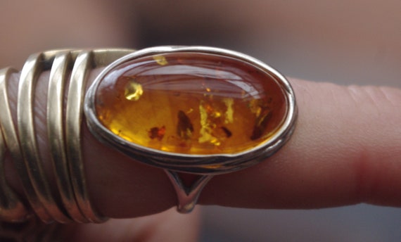 Polish amber hotsell rings