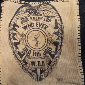 Screened Punk Patch: Wingnut Dishwashers Union Inspired