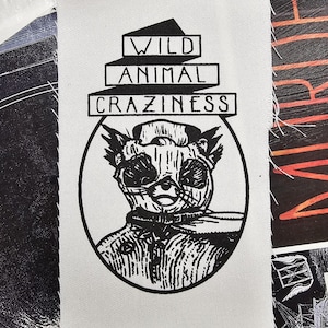 Fantastic Mr Fox patch - Wild Animal Craziness Punk | folk | indie | Metal | battlejacket | film | animation | movies | patches |