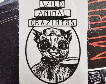 Fantastic Mr Fox patch - Wild Animal Craziness Punk | folk | indie | Metal | battlejacket | film | animation | movies | patches |