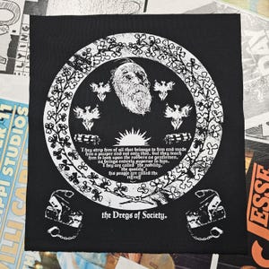 the Dregs of Society - Irish revolutionary Back Patch | Artisan Screen Printed