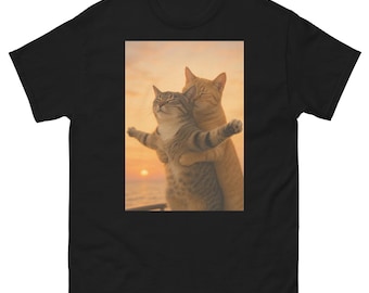 T-shirt Titanic Cats : cadeau amusant pour les amoureux des chats, collecte de fonds pour le sauvetage des chats