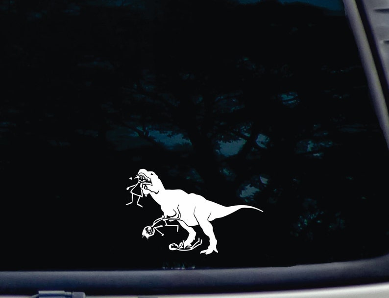 t rex eating
