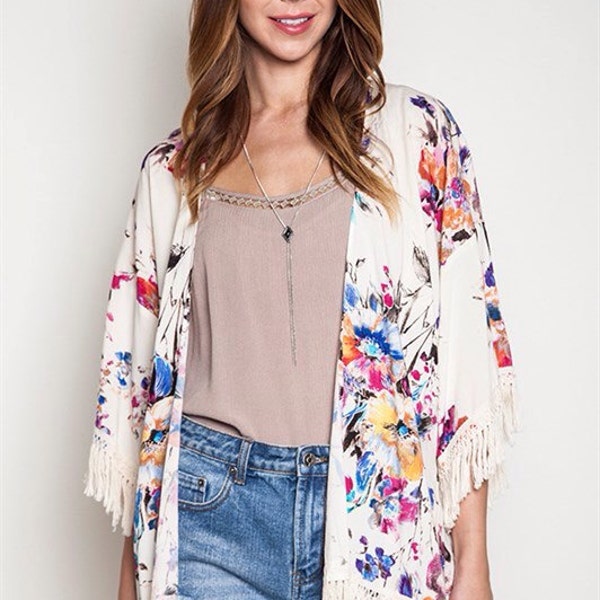 Floral Kimono