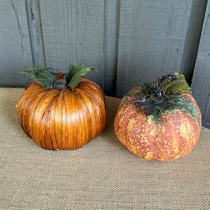 Fall pumpkins entryway rustic fall decor thanksgiving table decor centerpiece coffee table decor hostess or thank you gift housewarming gift
