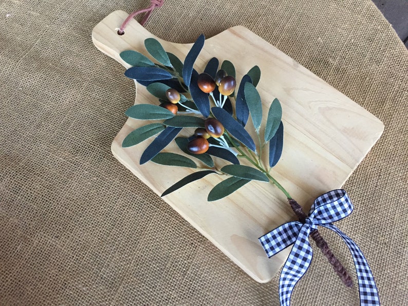 Olive Branch/ Farmhouse Olive Branch/ Farmhouse Decor/ Kitchen Etsy