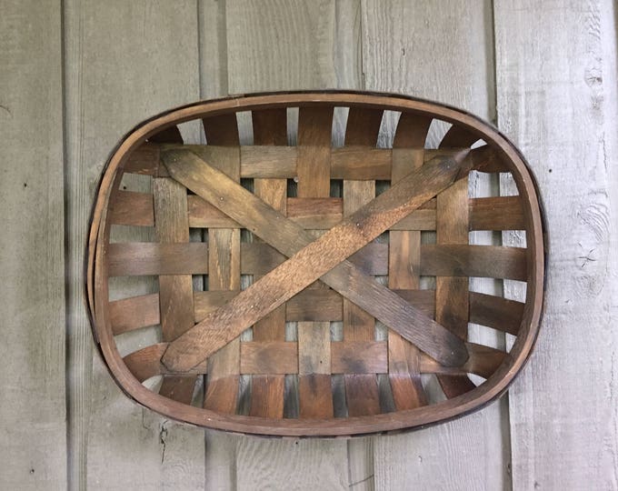 Tobacco Basket/ Vintage Basket/ Best Seller/ Fixer Upper Basket
