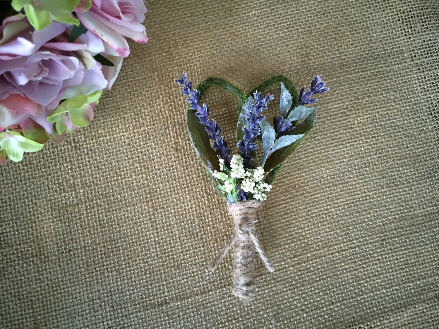 Lavender And Moss Heart Boutonniere Farmhouse Style Etsy Lavender And Moss Heart Boutonniere Farmhouse Style Etsy