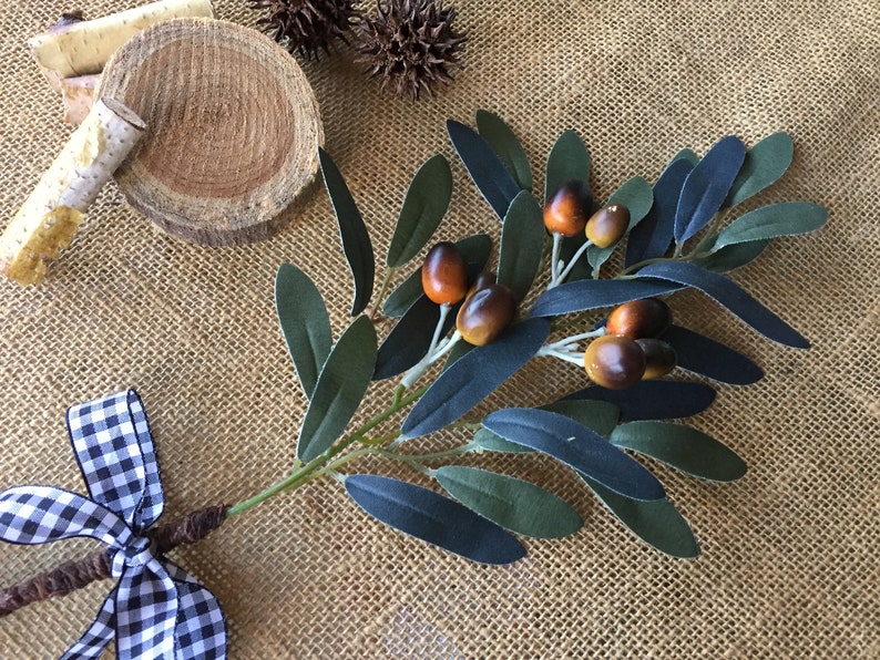 Olive Branch/ Farmhouse Olive Branch/ Farmhouse Decor/ Kitchen Etsy