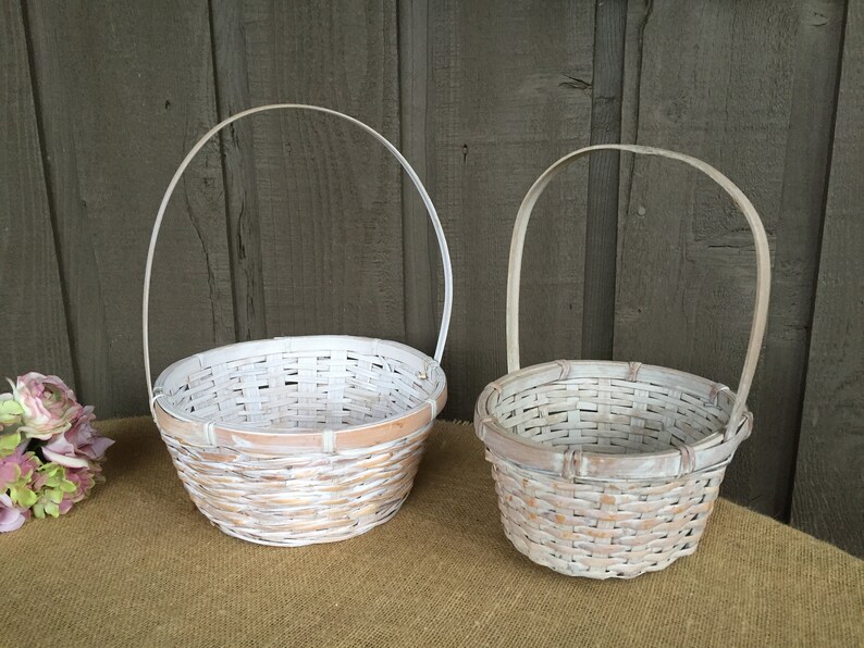 nautical flower girl basket