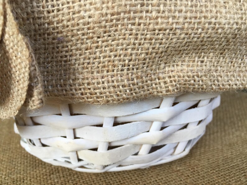 rustic flower girl baskets