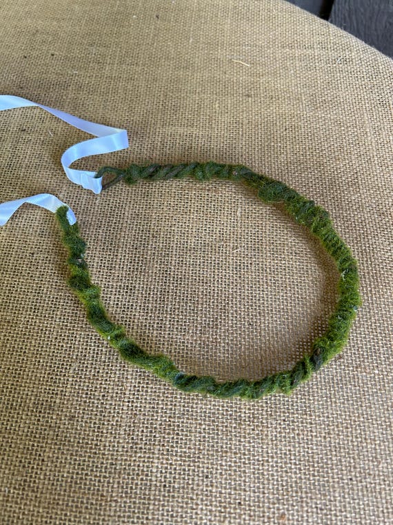 Handmade Forest Crown with real moss Custom Forest King Twig Crown: Moss & Lichen Fae Costume - Etsy main image 2