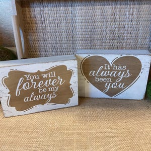 Wedding sign with phrase wedding decor watercolor rustic sign in table decor wedding shower sign decor box sign for wedding keepsake sign