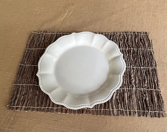 Set of 4 Twig Placemats, Rustic Tablescaping Mats, Natural Woodland Cabin Table Decor table runner
