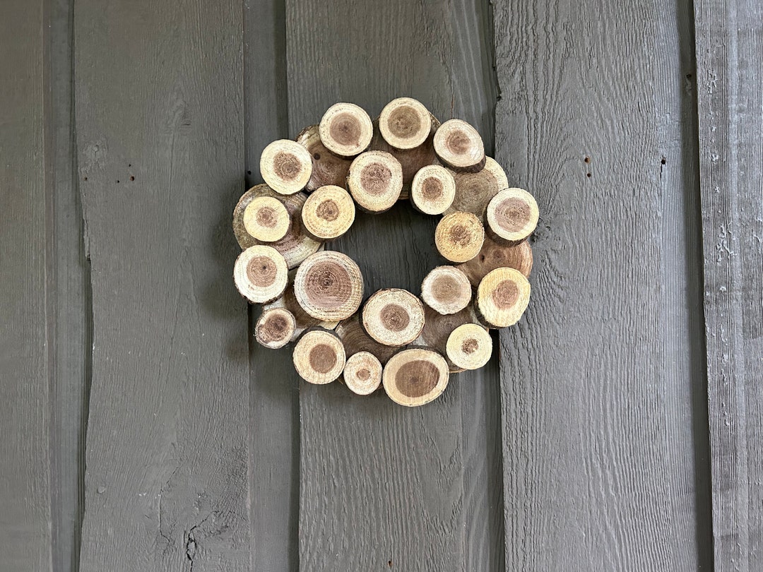 Wood Slice Wreath Kit