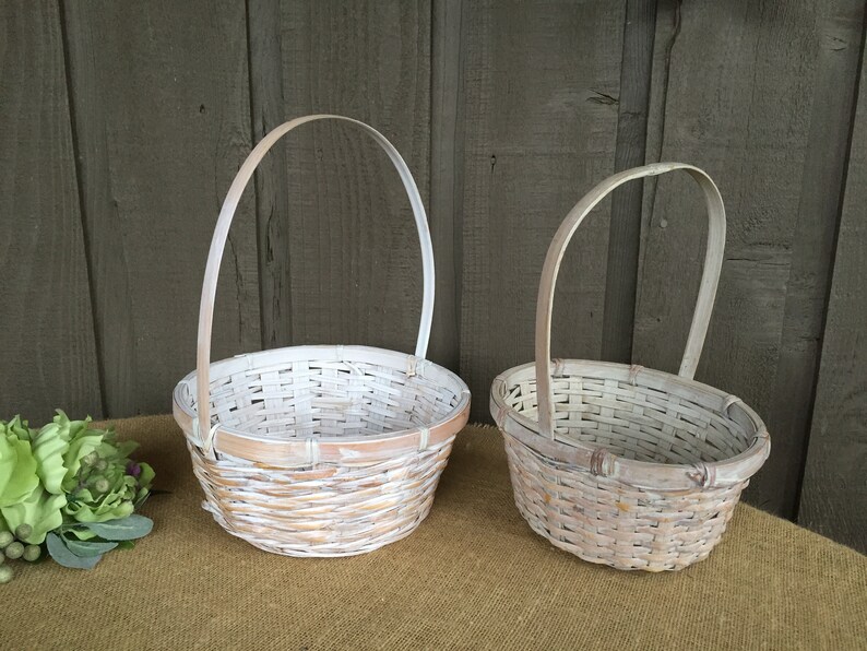 nautical flower girl basket