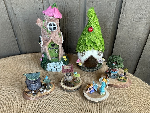 Fairy Garden Houses/ Miniature Fairies House/ Fairy House/ Fairy Decor/  House for Fairy/ Fairytale Decor/adult/ Child Fairy House Decoration -   Denmark