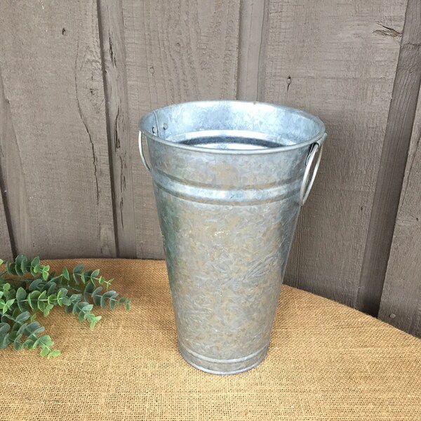 Galvanized Bucket Etsy