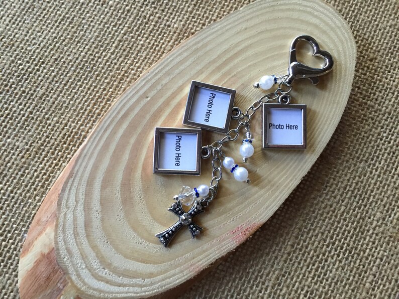Bouquet Photo Charms/ Wedding Bouquet Photo Charms/ Photo Etsy