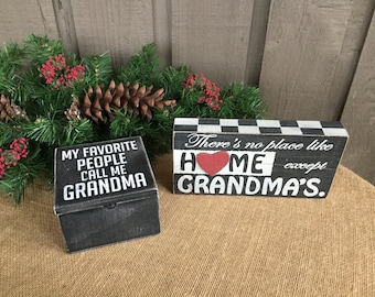 Grandma gifts/Vintage grandma gifts/Grandma box/grandma sign/gifts for grandma/box for grandma/ sign for grandma/ thoughtful grandma gifts